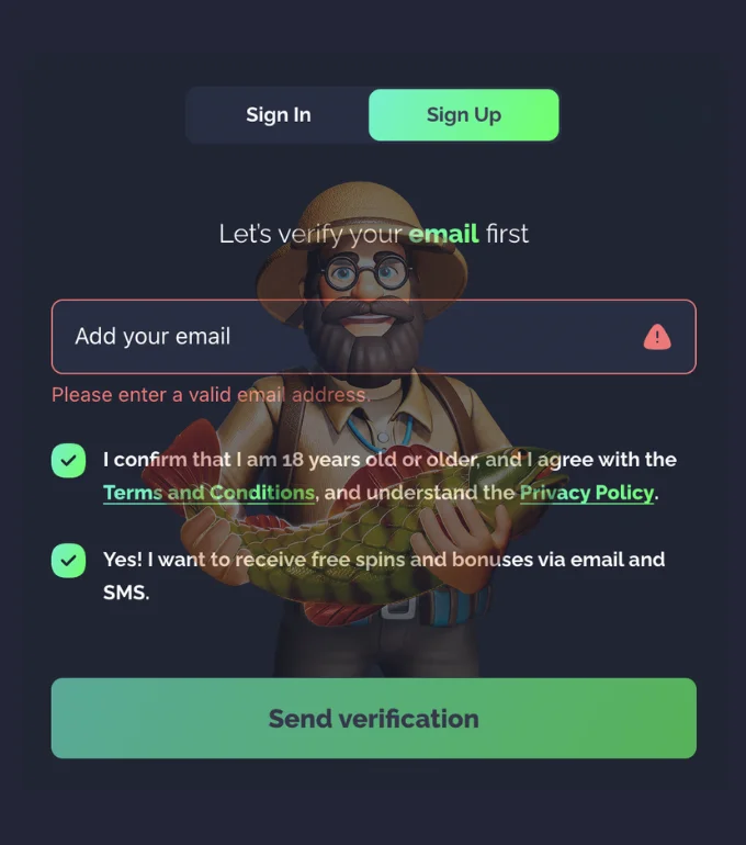 the pokies registration